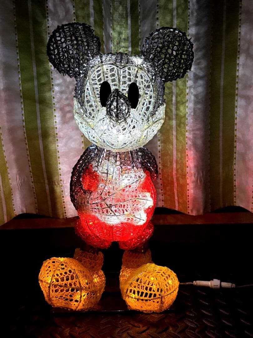 ミッキーマウス イルミネーション タカショー クリスマス