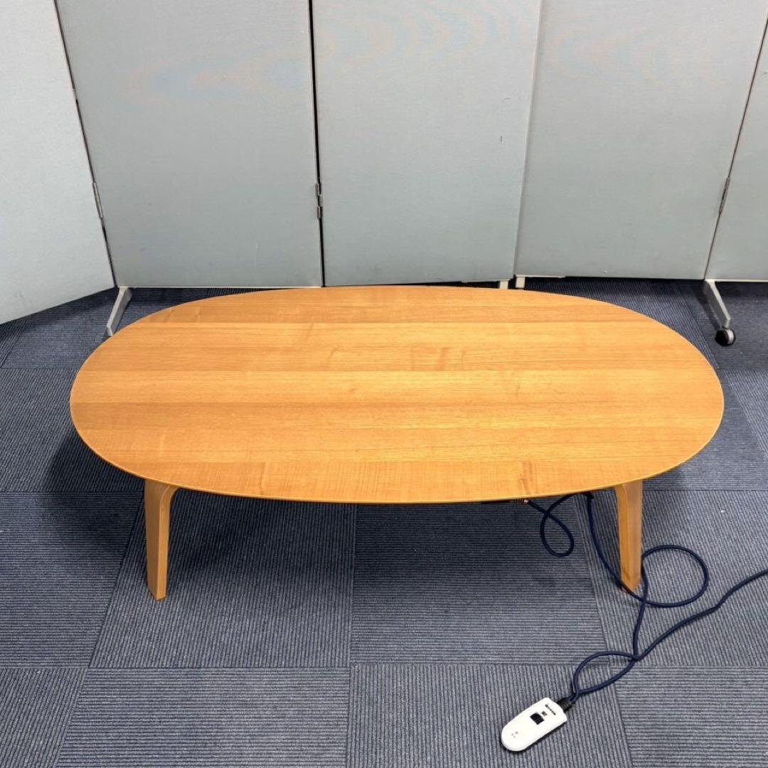 無印良品 楕円こたつ MJ-KDF1340B/N 関東圏～関西圏送料込み