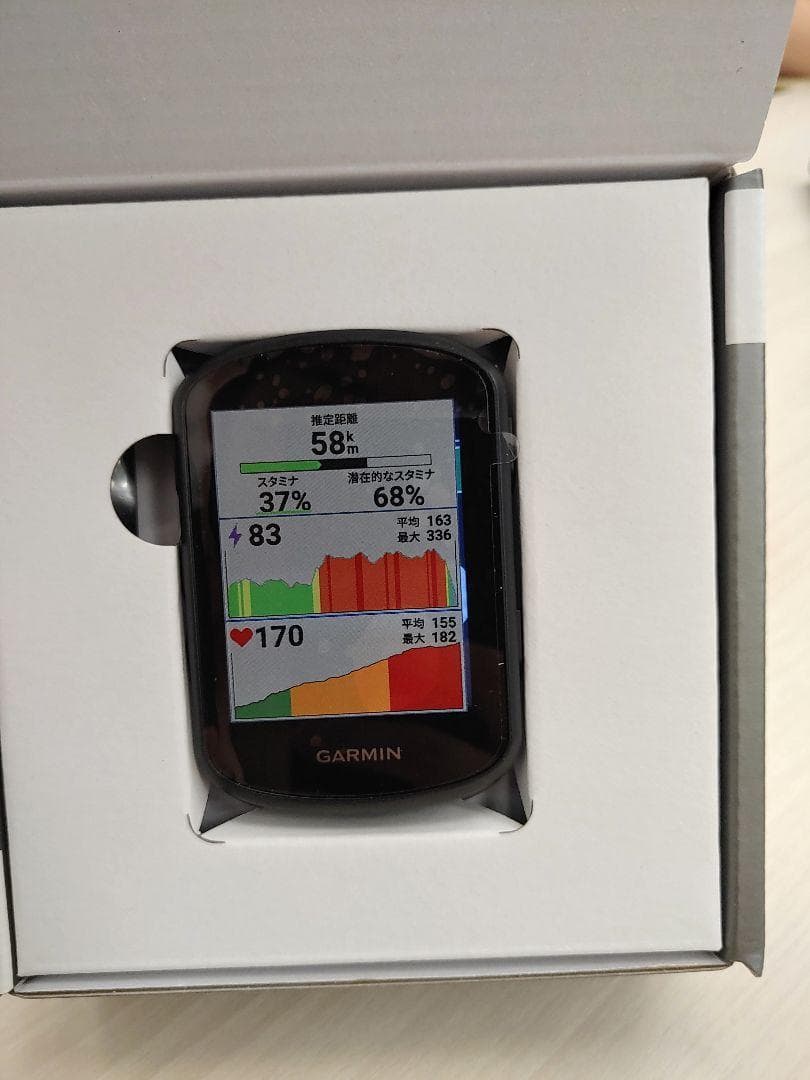 9225　ガーミンEdge 840自転車用ナビ GPS搭載 スタミナ測定