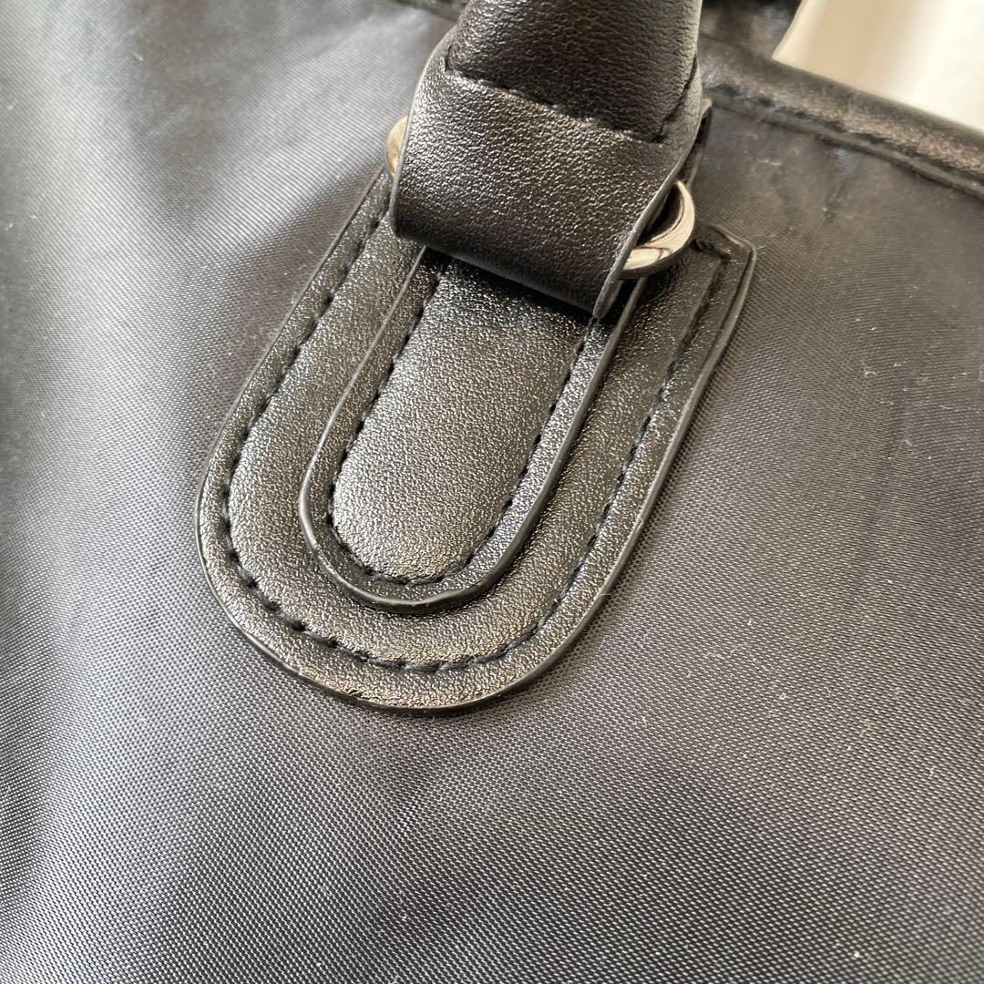 CHANEL シャネル ボストンバッグ ナイロン 黒 ノベルティ