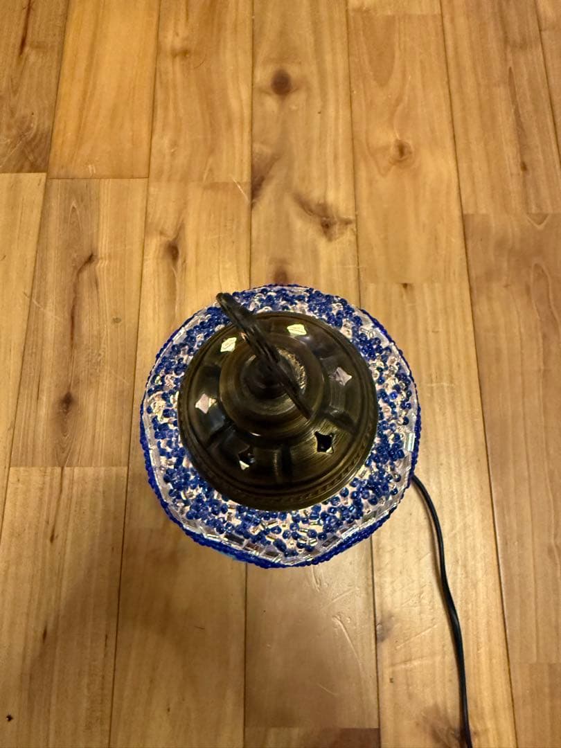 トルコ スタンドランプ Mサイズ ブルー2 TSLM-005