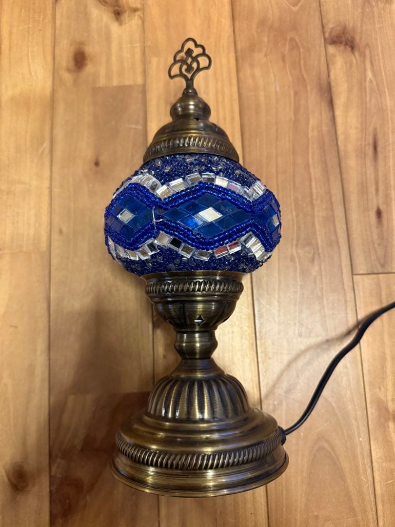 トルコ スタンドランプ Mサイズ ブルー2 TSLM-005