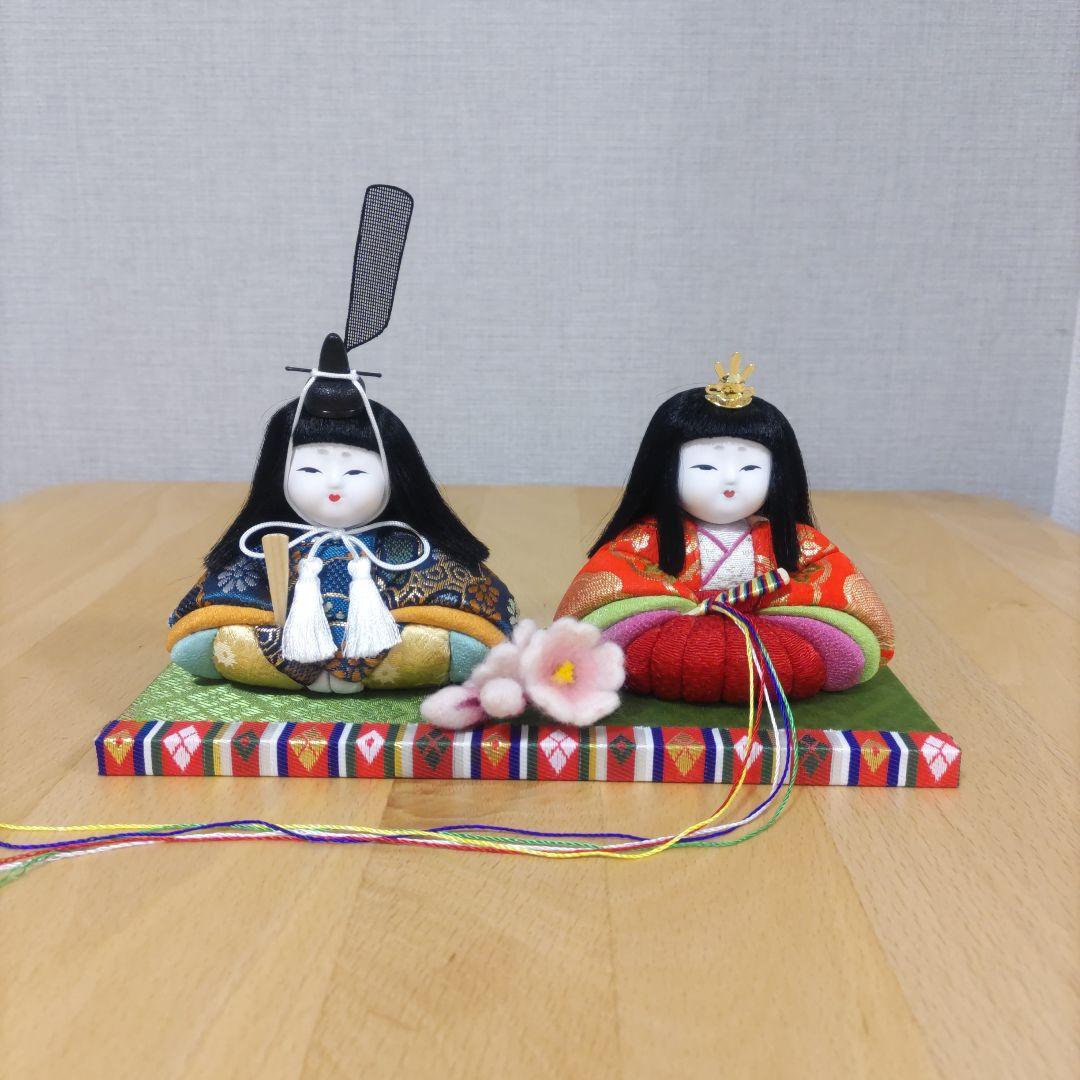 豆雛♡木目込人形♡雛祭り