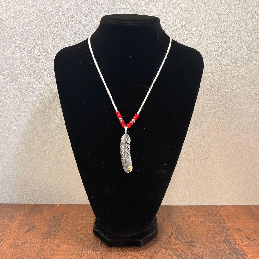 タディアンドキング TADY&KING ネックレス カスタム 特大フェザー