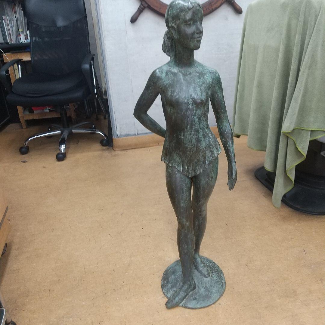 ♥️ブロンズ♥️女性像♥️ 彫刻 約88cm 18kg