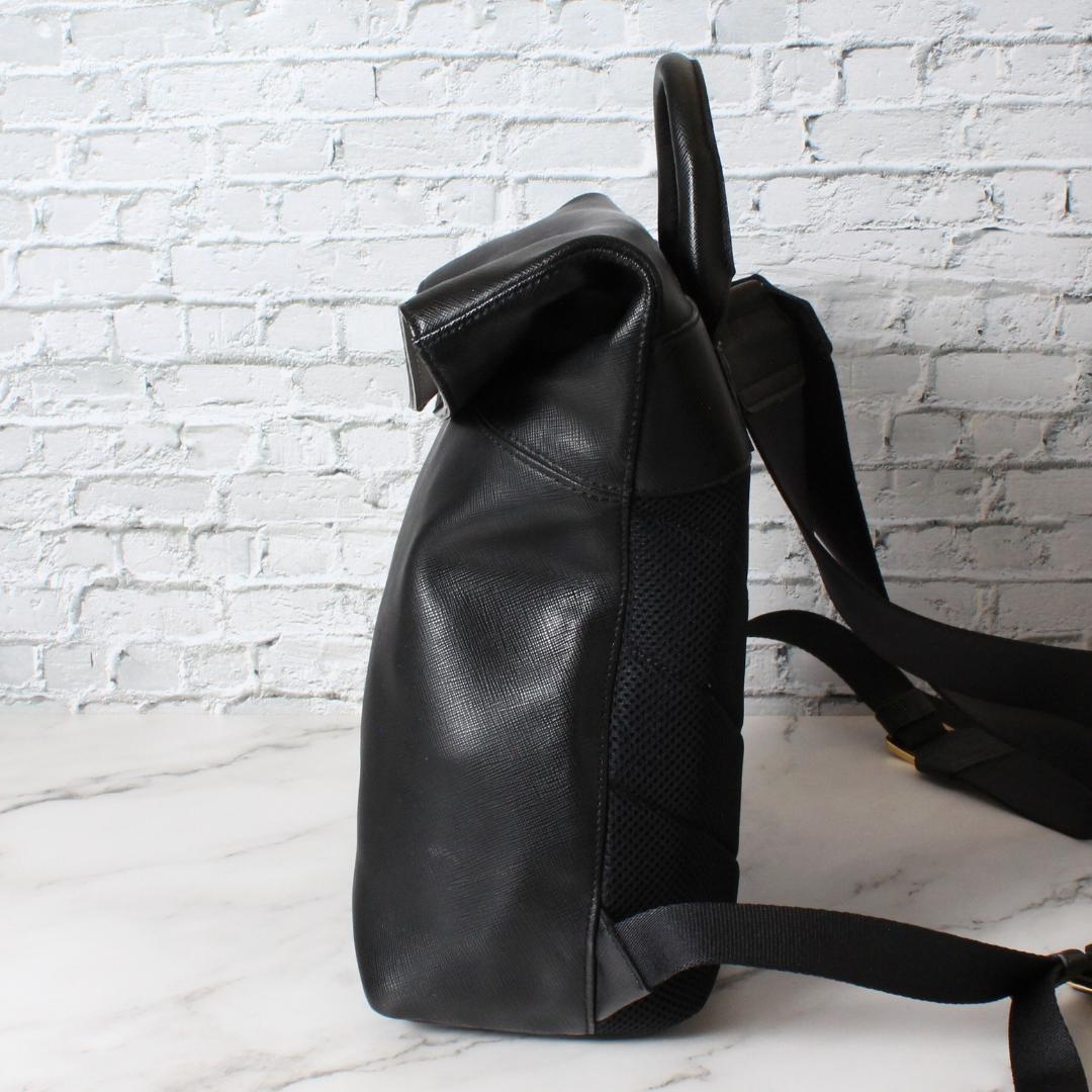 ✨未使用級✨ ADMJ リュック バックパック シュリンク レザー ブラック