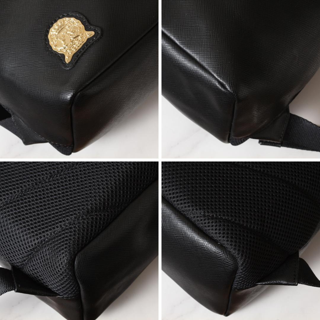 ✨未使用級✨ ADMJ リュック バックパック シュリンク レザー ブラック