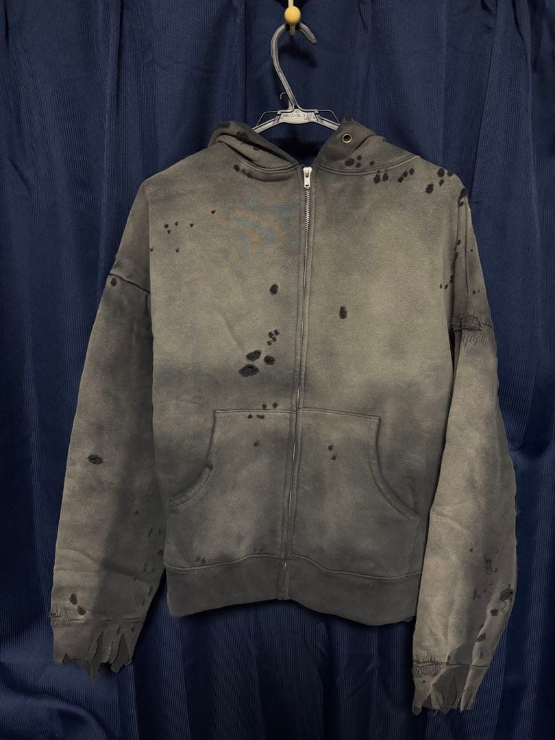 SAINT Mxxxxxx DBL FC ZIP HOODIE 訳あり Sサイズ