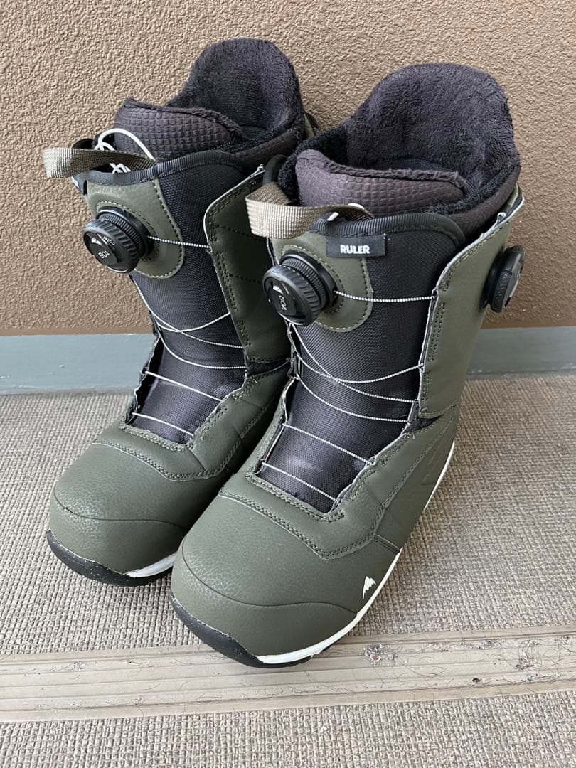 BURTON RULER BOA WIDEスノーボードブーツ オリーブグリーン