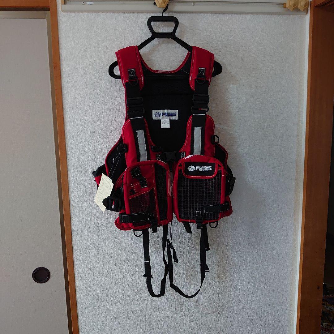 RBB ショートライフベストBV-14 レッド