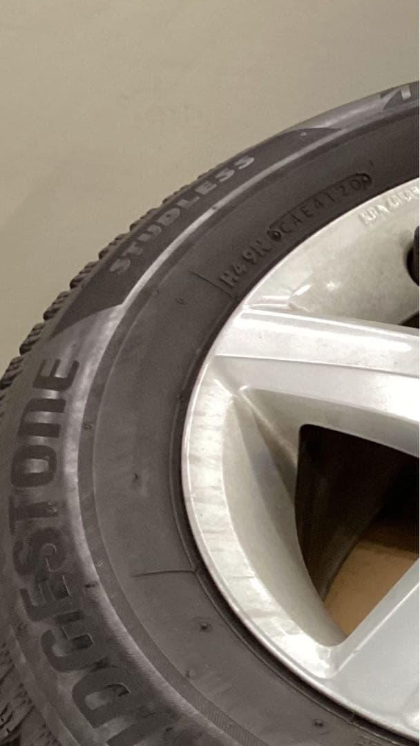 Volkswagen 純正ホイール+ブリジストン各4本 195/65R15