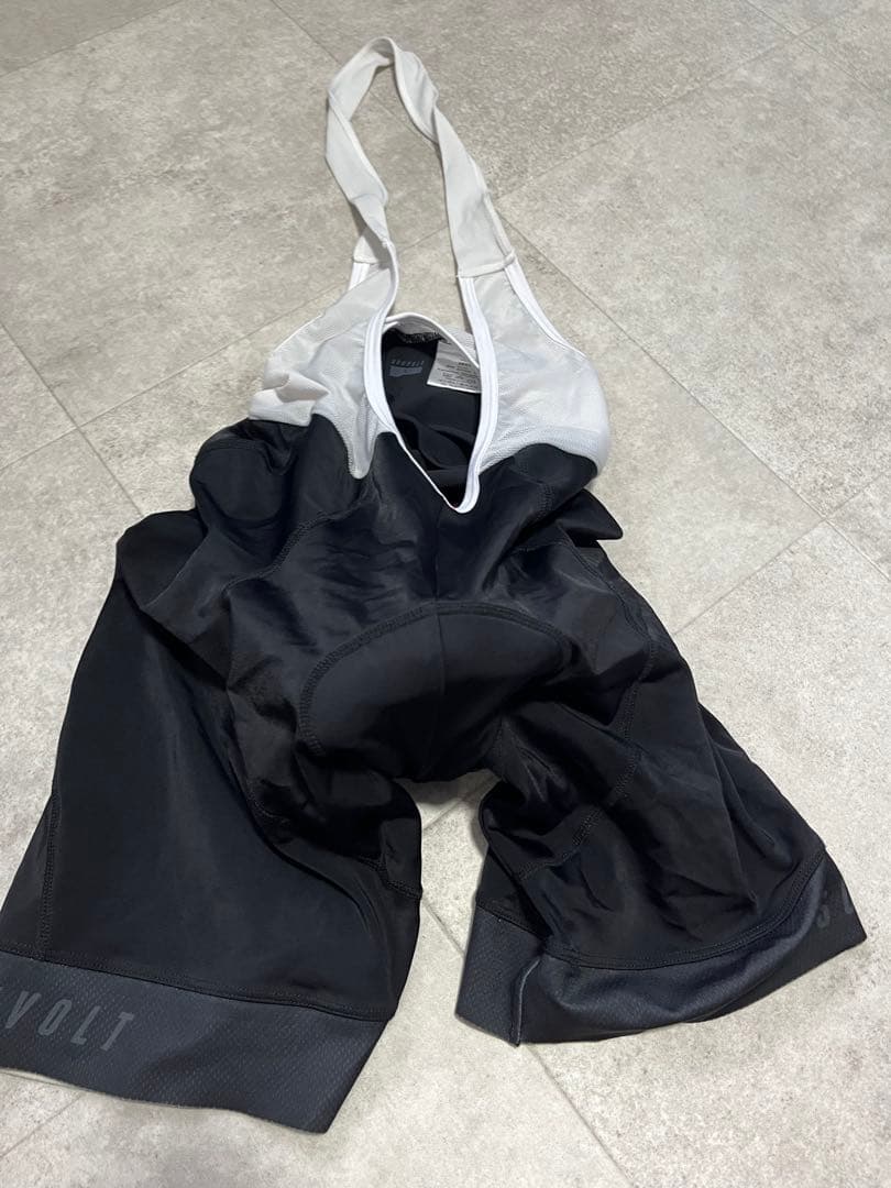 SUNVOLT ホルターネックビブタイツ L ブラック/ホワイト