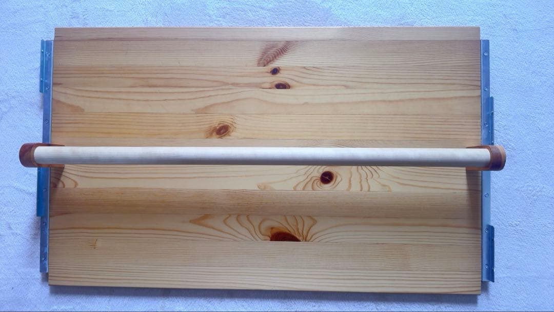 aoao　パイン材ユニットシェルフ追加棚ワードローブ