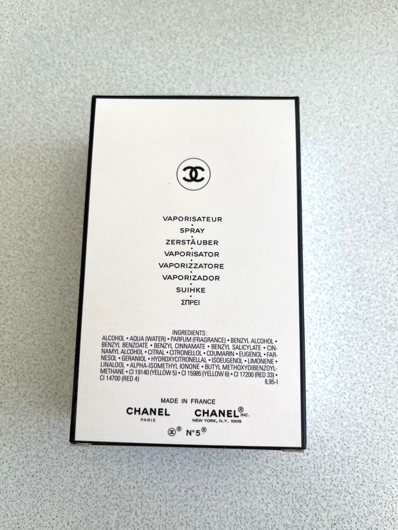 新品　CHANEL シャネル　N°5 オードパルファム 香水　100ml