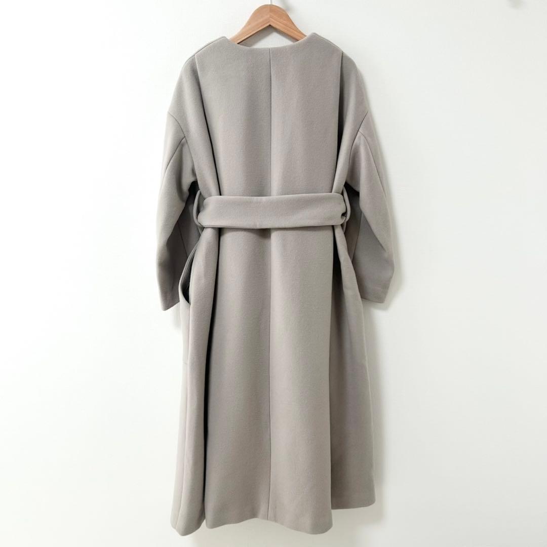 美品✨ヴェルメイユパーイエナ　Super100s メルトン テントラインコート