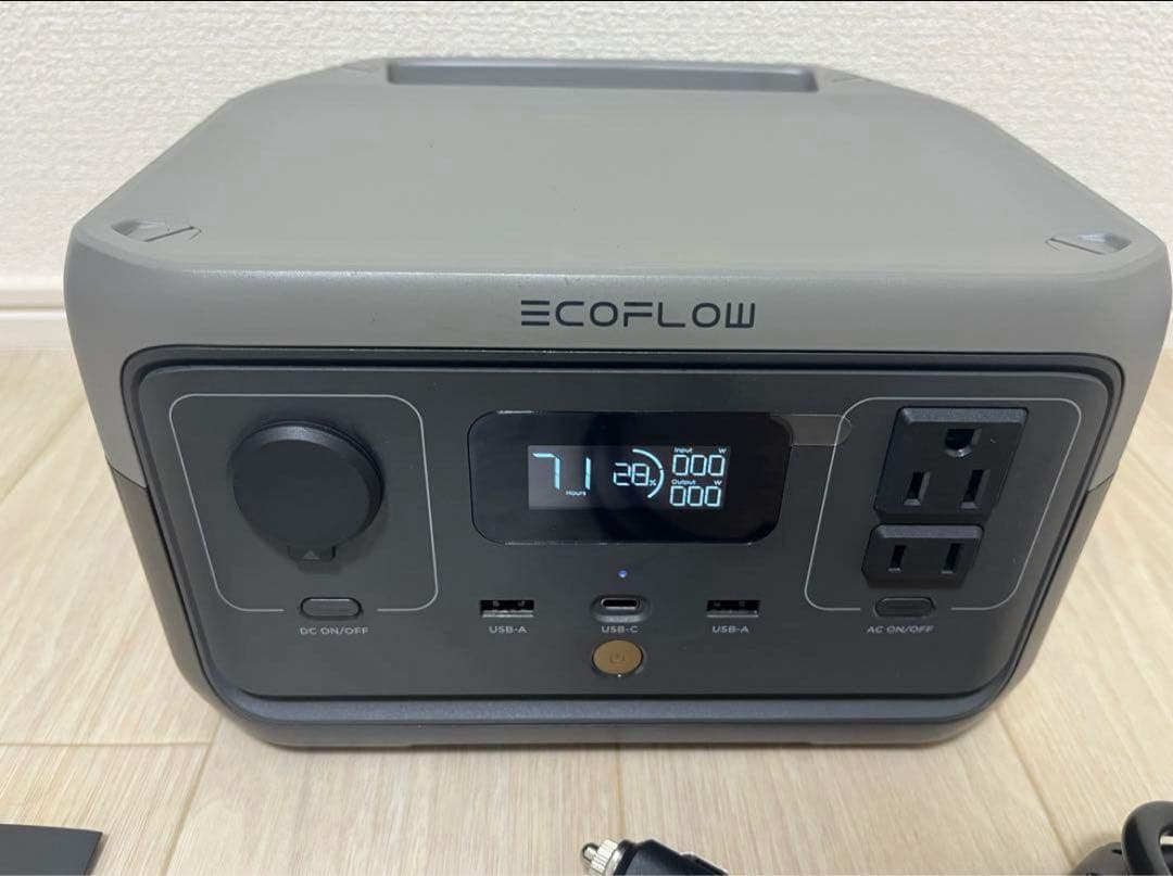 EcoFlow  2 ポータブル電源 専用バッグ付き