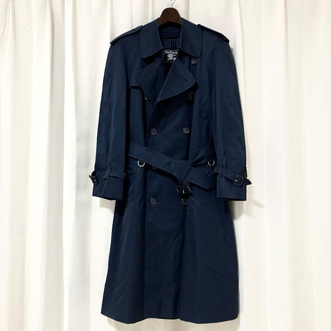 Burberrys バーバリー トレンチコート ダブル ライナー ネイビー L
