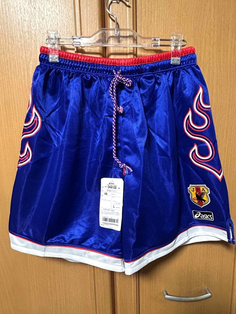 98年　日本代表代表 アウェイ パンツ　新品未使用タグ付　アシックス製