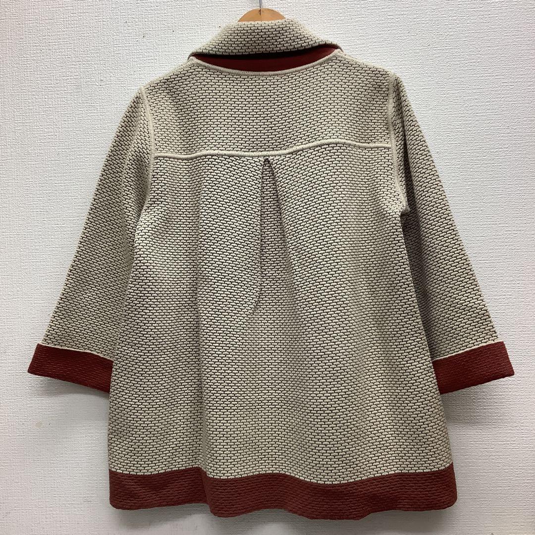 鍋*ん様 新品タグ付　ケンゾー　KENZO ニット風コート ベージュ ジャケット
