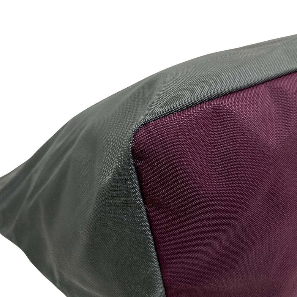 【極美品】 エルベシャプリエ トートバッグ 1027 舟型 ナイロン グレー