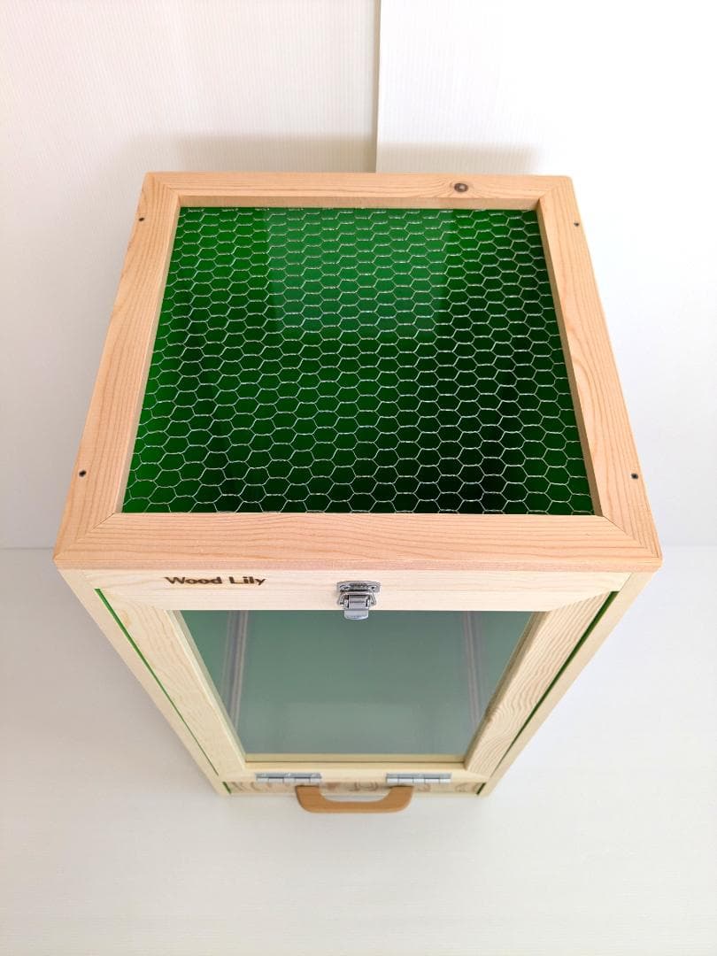 【アウトレット１点限定】縦型引き出し付きケージW298×D302×H593mm