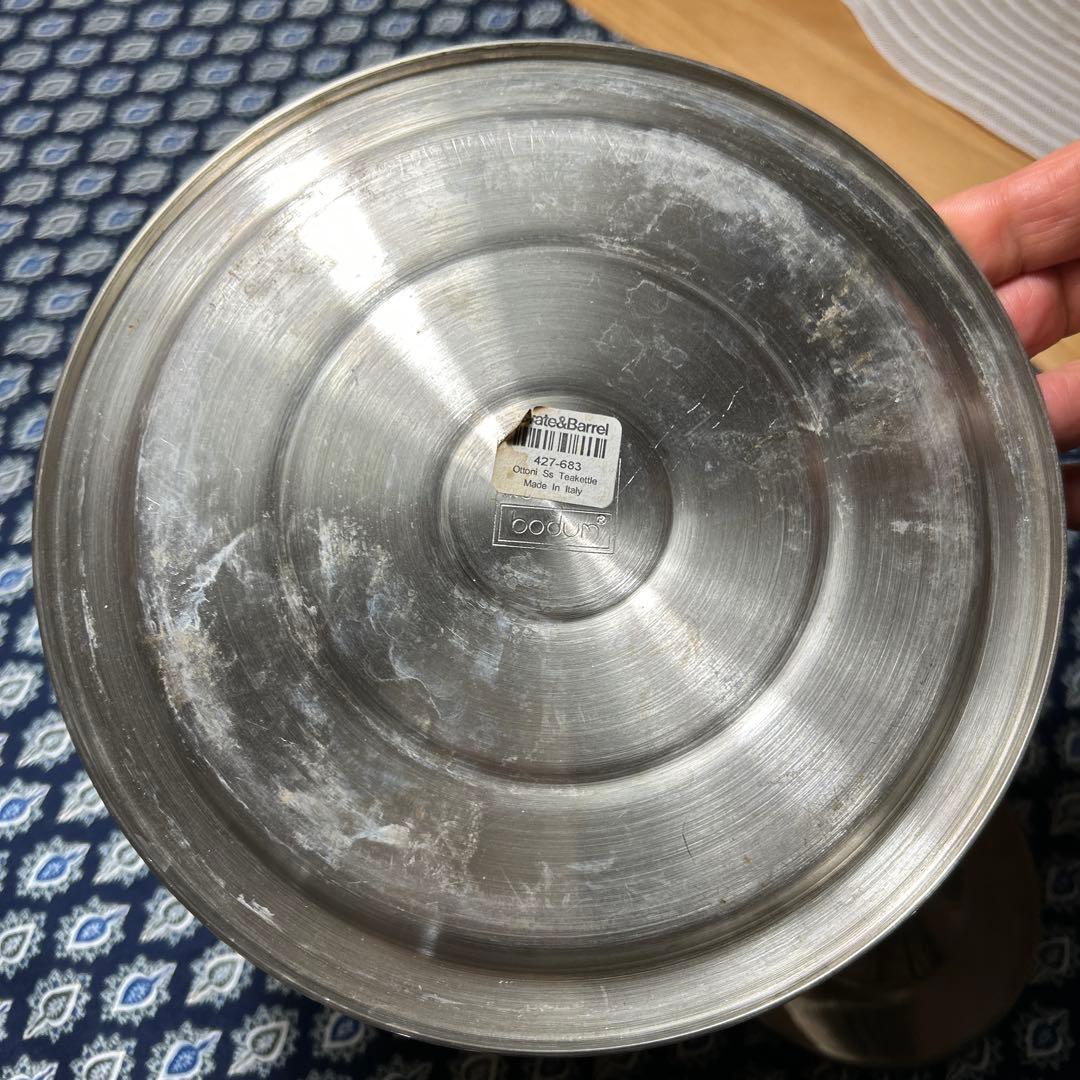 bodum OTTONI ステンレススチール ケトル やかん 木製ハンドル