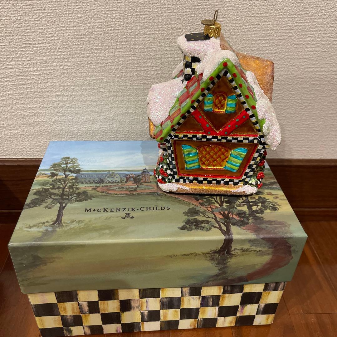 マッケンジーチャイルズ　クリスマス　家の形の置物