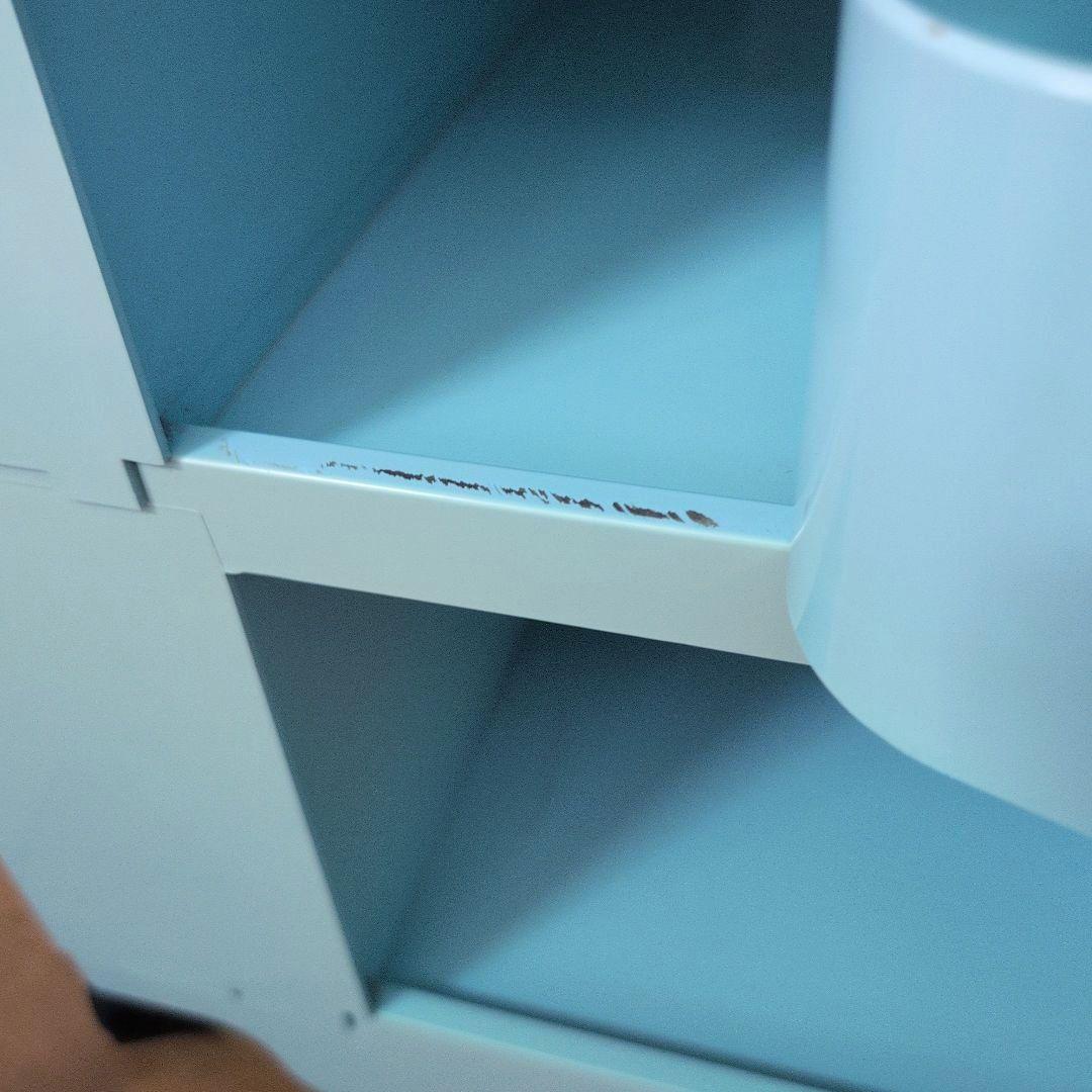 Joe Colombo B-LINE ビーライン ボビーワゴン2段　水色変色あり