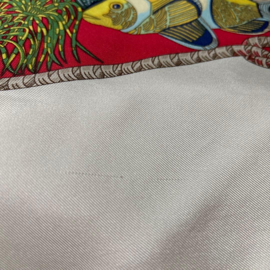 エルメス スカーフ　カレ　深海