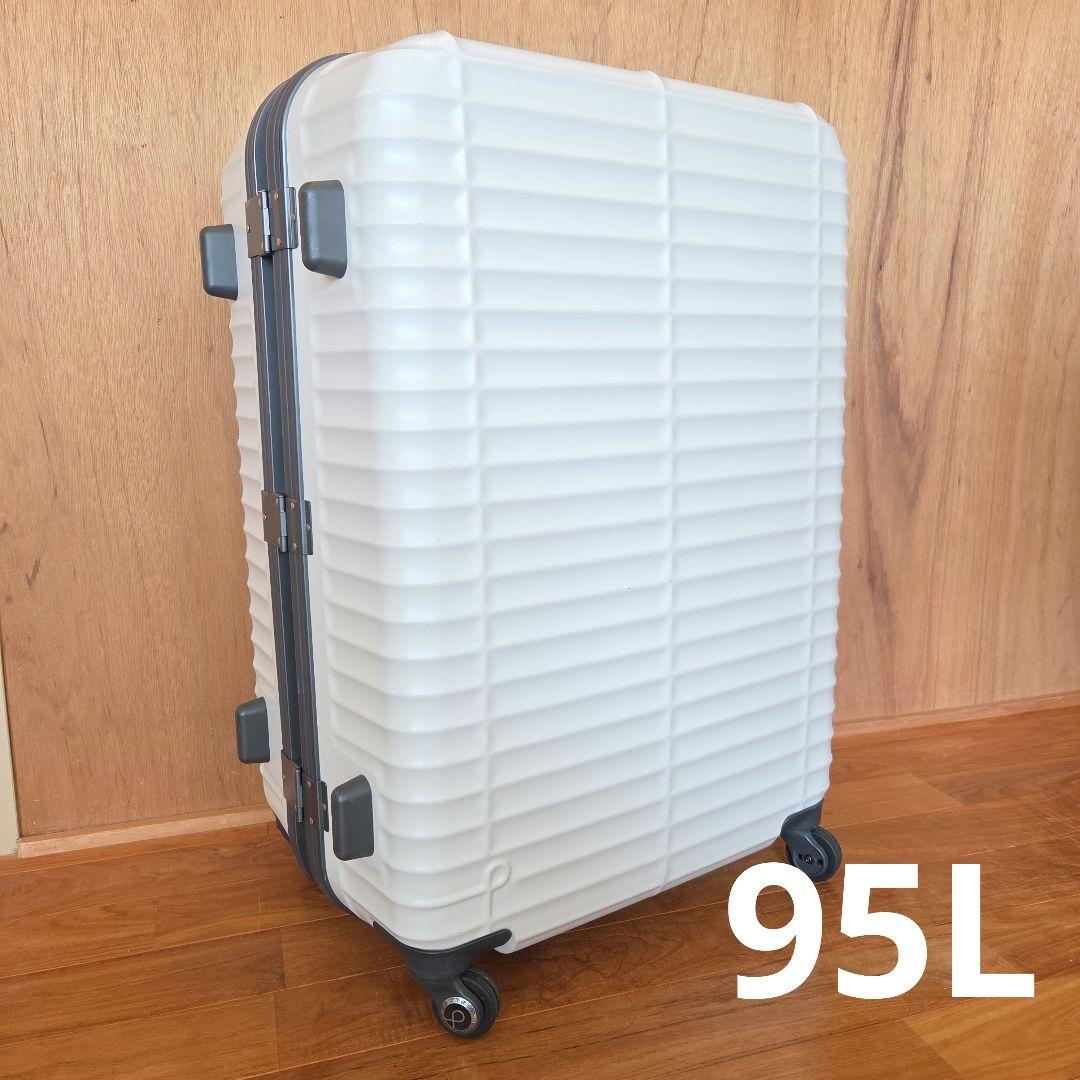 プロテカ ストラタム／ACE スーツケース 95L 日本製 ウォームグレー