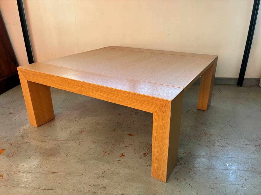 カリガリス Calligaris スクエア　センターテーブル　　ナチュラル