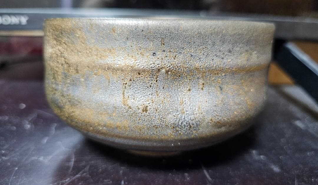 ル*２様 幕末から明治の布志名焼 金流し茶碗 珍品です