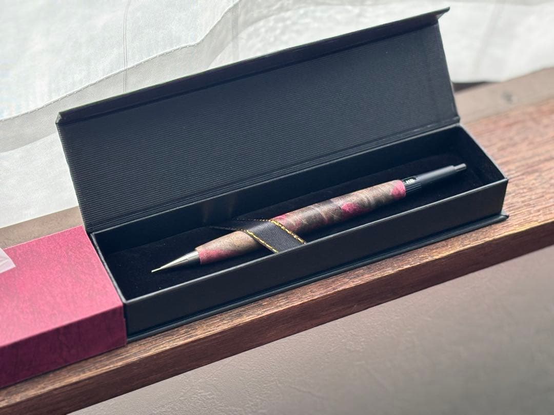 ぺんてる　pentel PG5 木軸　カスタム