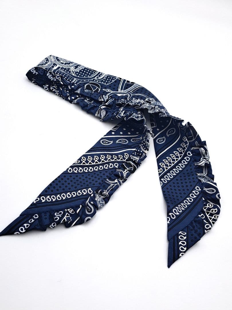 HERMES　エルメス　ツイリー　フリル　エプロンドール