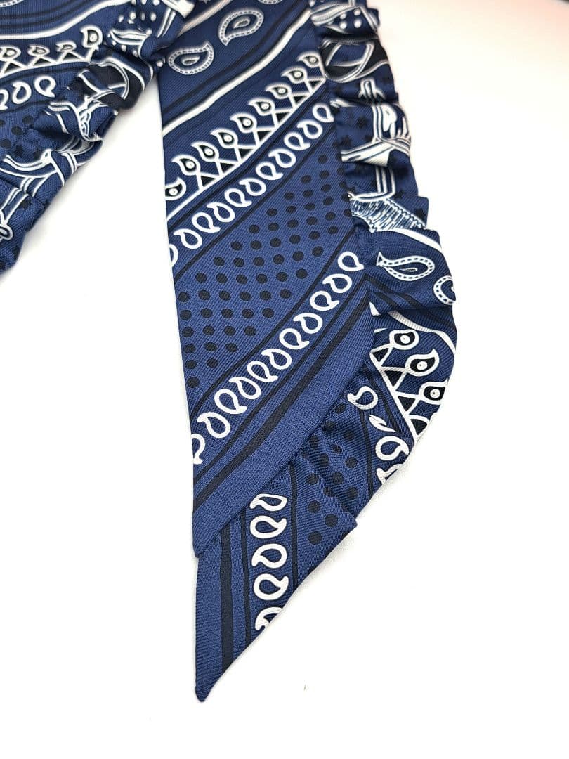 HERMES　エルメス　ツイリー　フリル　エプロンドール