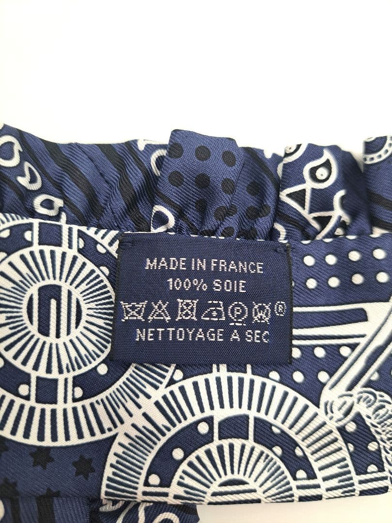 HERMES　エルメス　ツイリー　フリル　エプロンドール