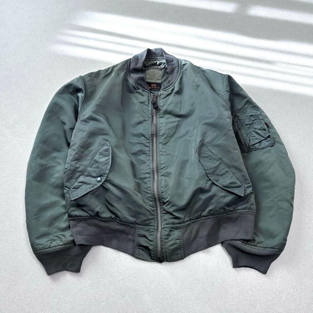 ALPHA INDUSTRIES ma1 ground crew USA製 XL