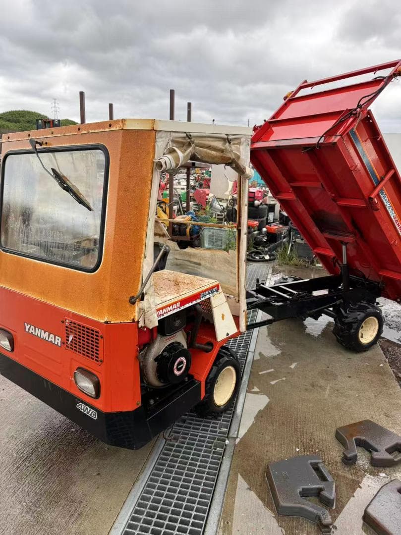 【福岡県みやま市】ヤンマー　運搬車 HFDA181R セル付 中折れ式 ダンプ式