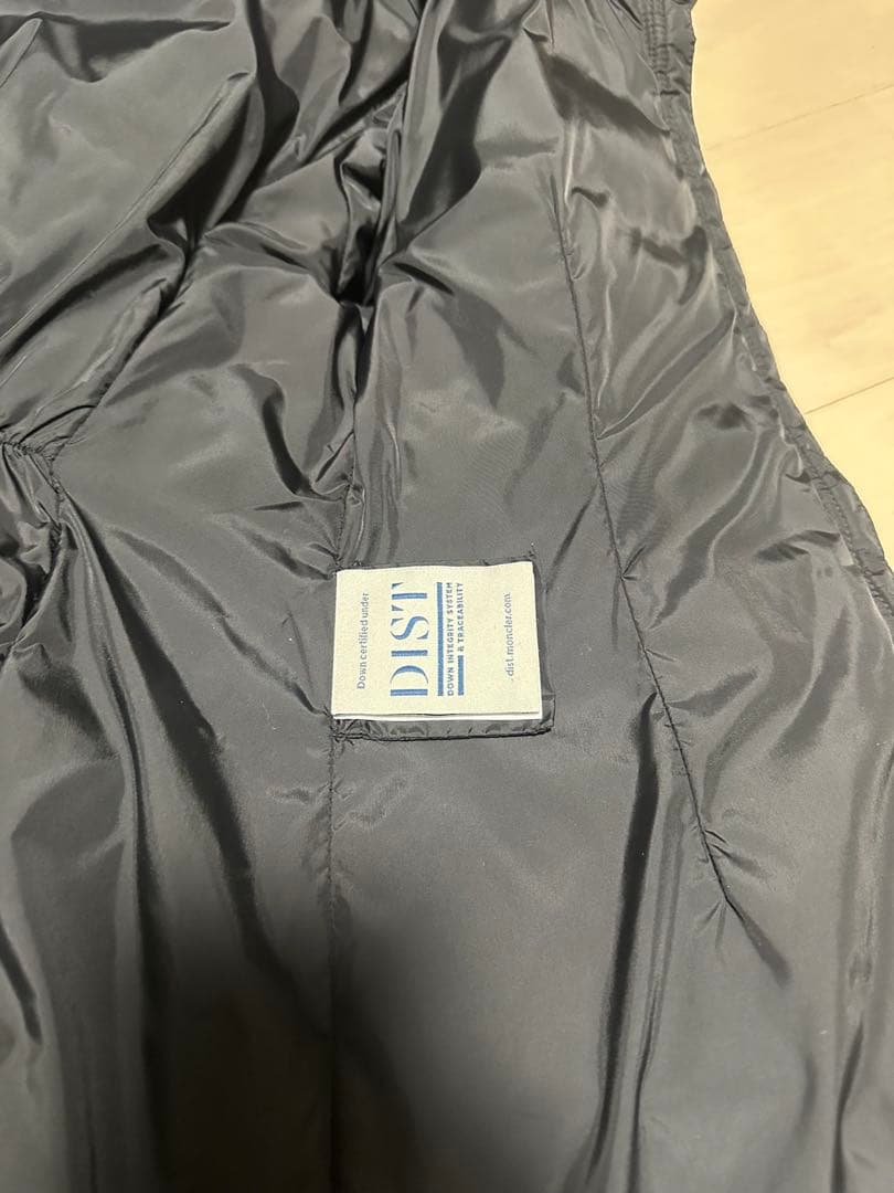 MONCLER シャーパル10A ブラック ダウンコート