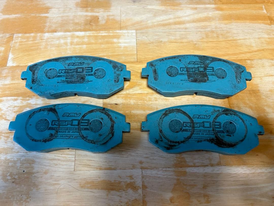 86/BRZ プロジェクトμブレーキパッド 前後セット