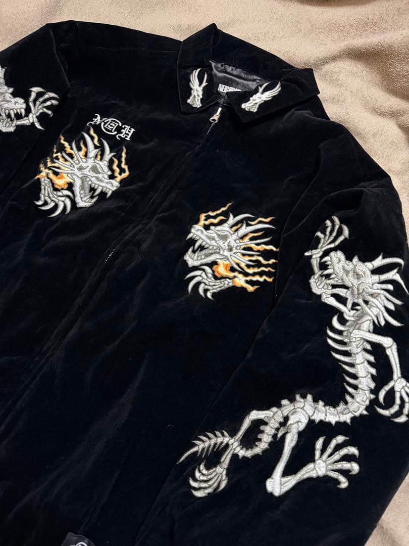 未使用 SUKAJAN 別珍 龍スカジャン unisex 美品 vintage