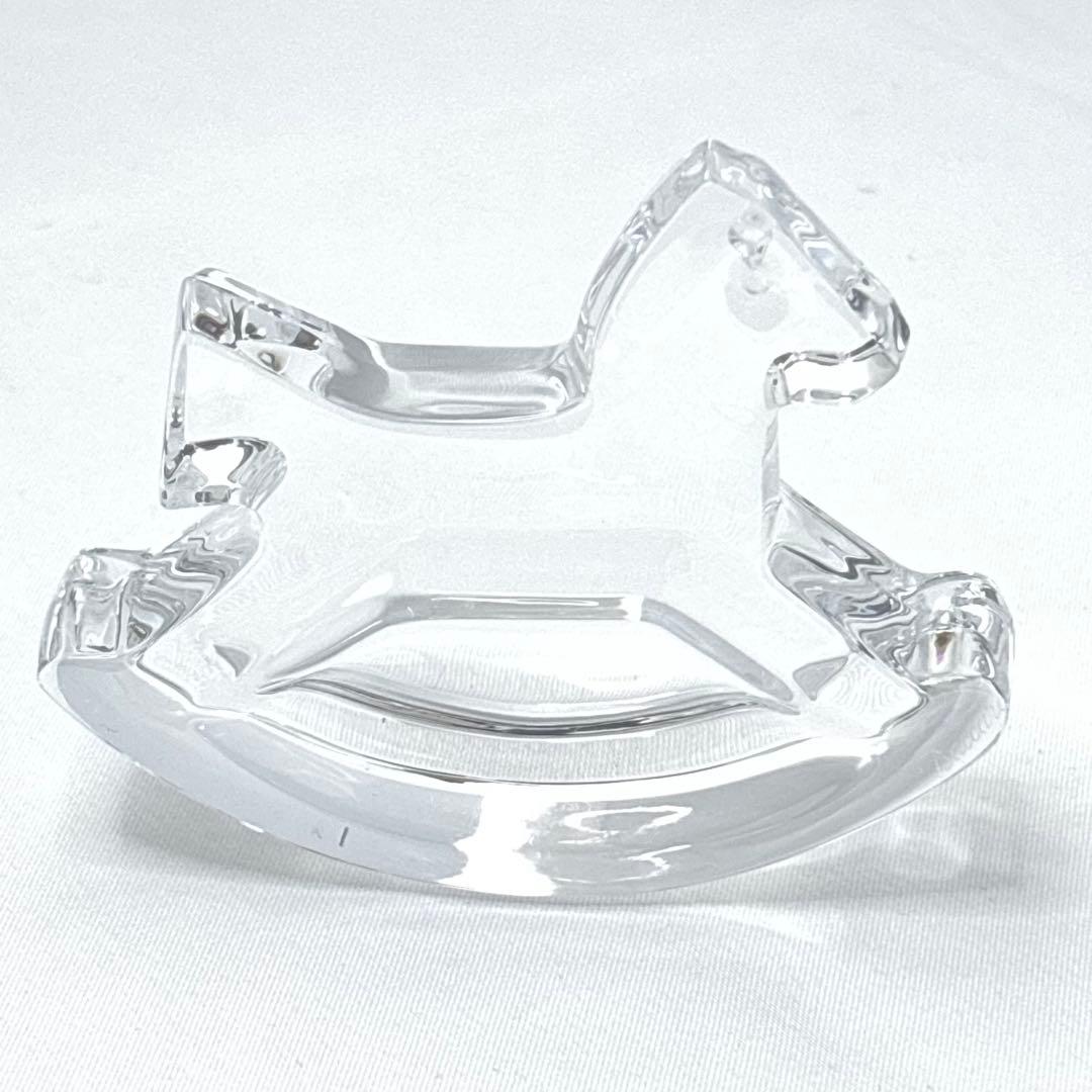 バカラ クリスタル ロッキングホース 置物 午年 丙午