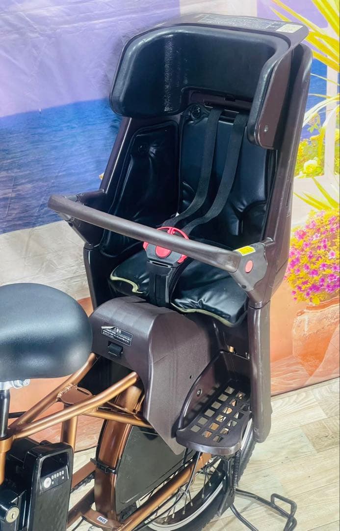 ギュットアニーズ2019年⭐️16AH！子供乗せ電動アシスト自転車Y3246