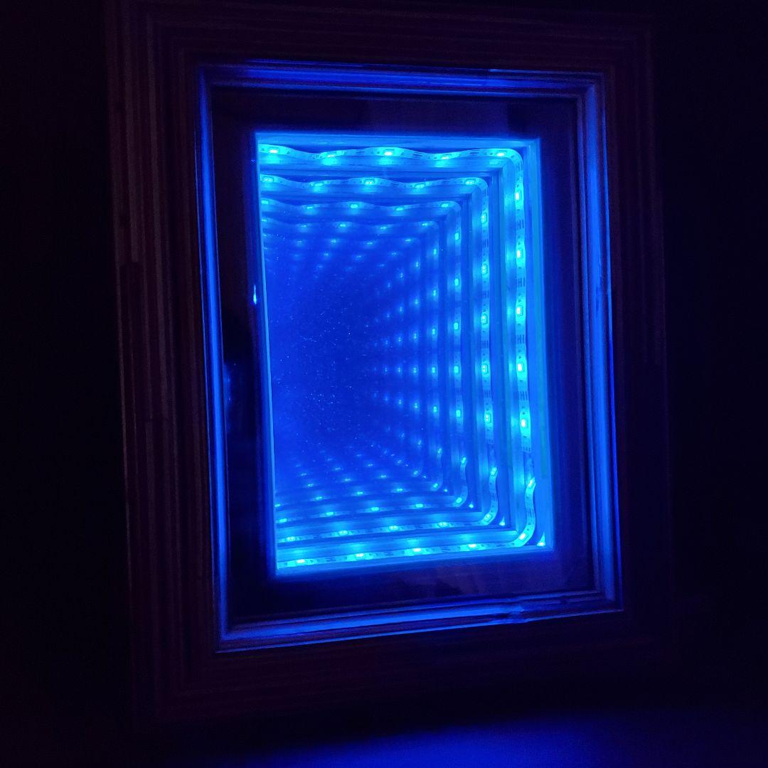 skateboard scrap LED アートフレーム