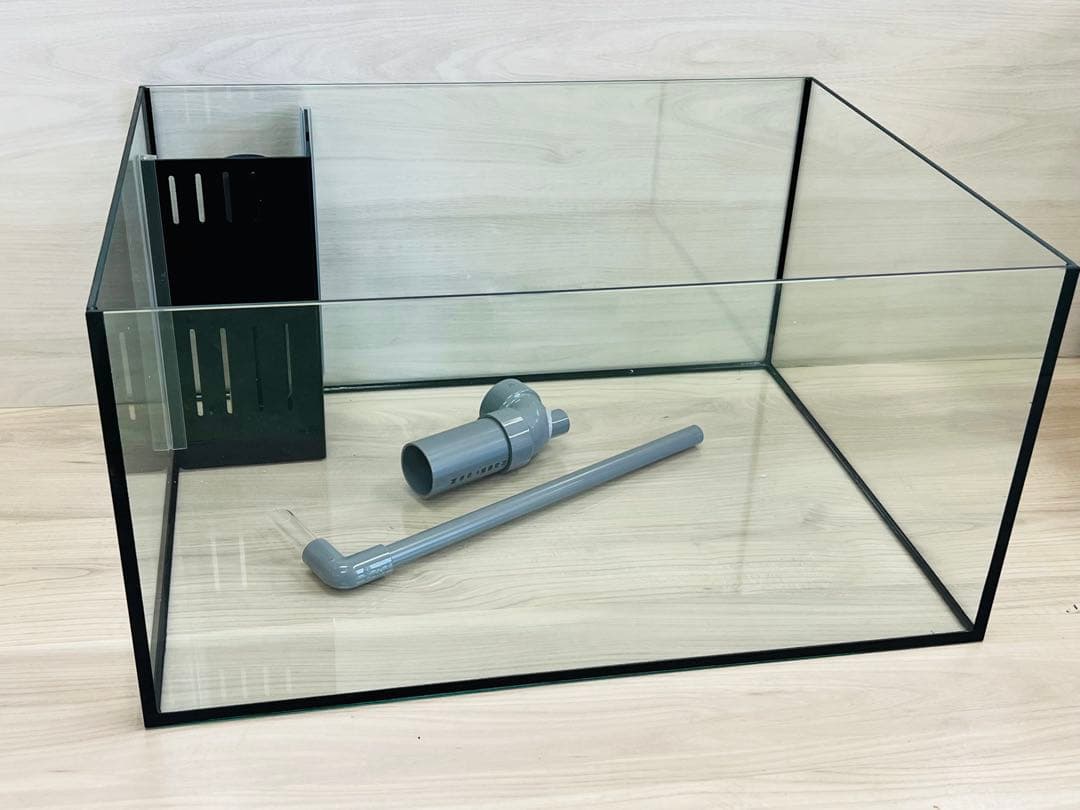 一台限定　特注オーバーフロー水槽 600x450x300ｍｍ　未使用品