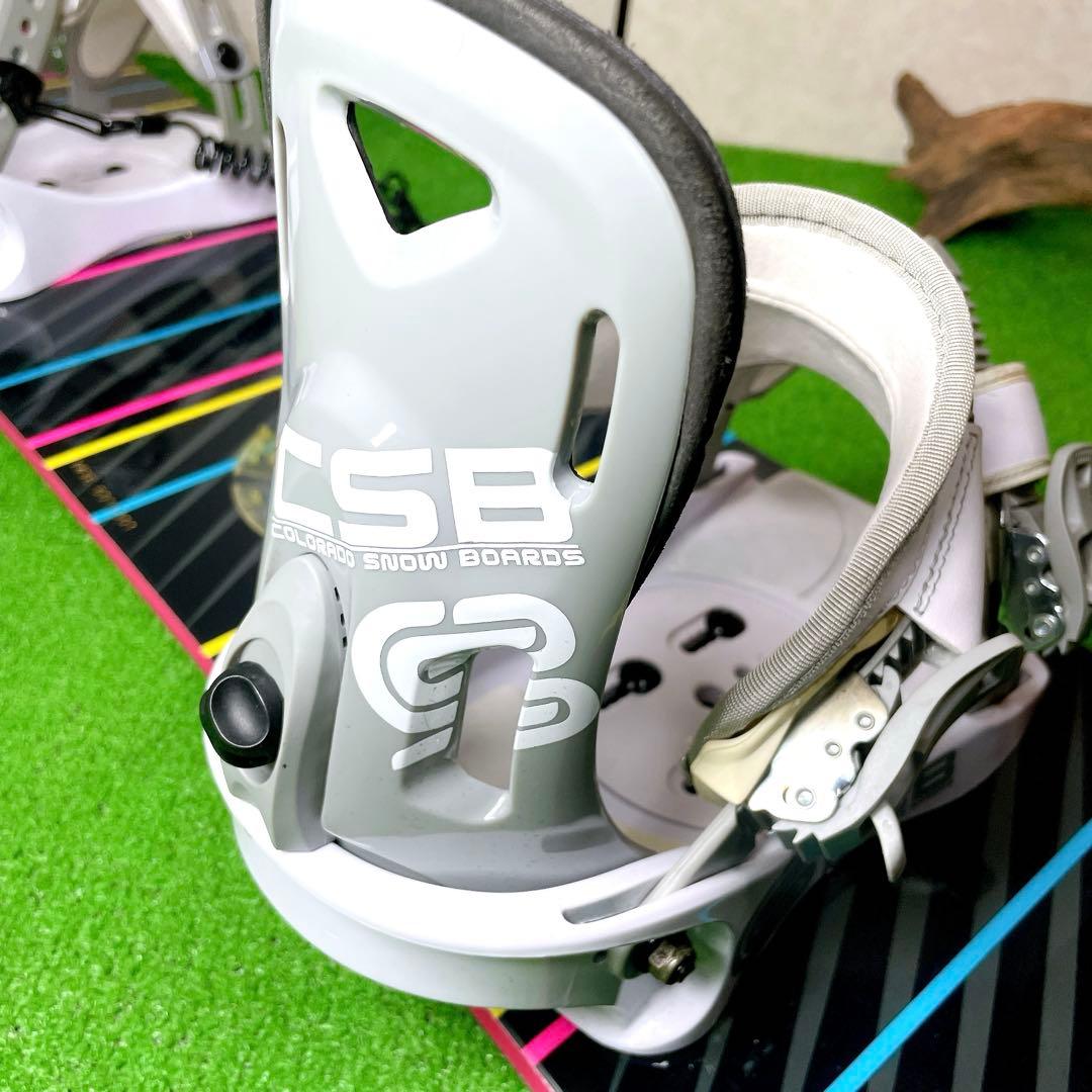 極美品！CSB バートン　レディース スノーボード 143cm 3点セット
