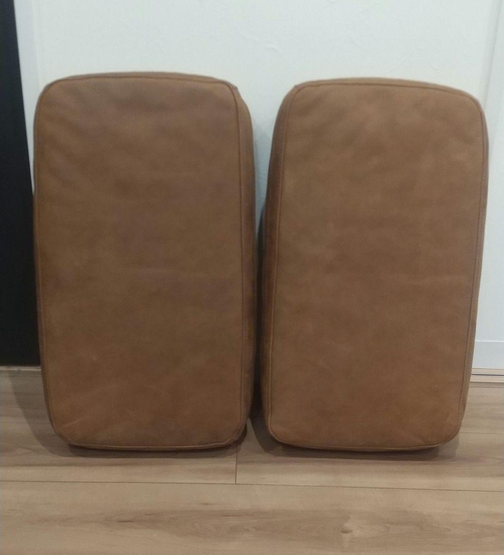 アクメファニチャー ACME furniture レザークッション2個セット