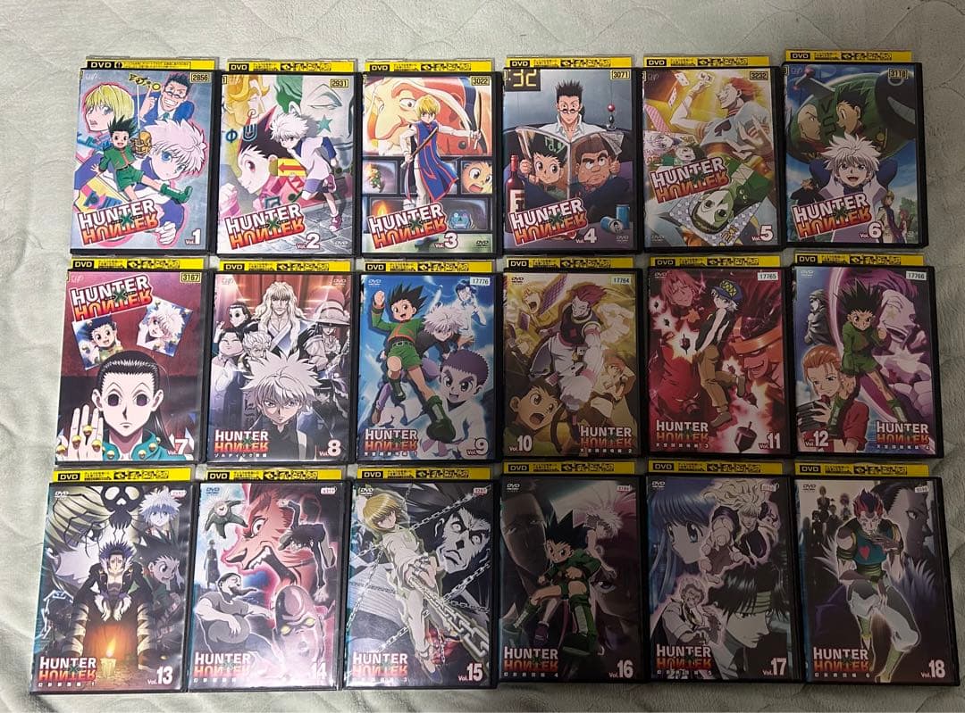 HUNTER×HUNTER レンタル落ち DVD 全巻セット