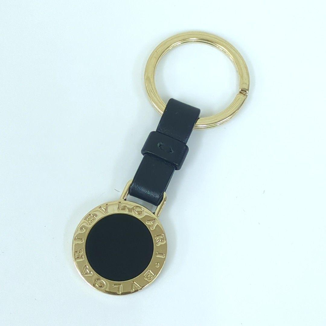 BVLGARI ブルガリ キーリング キーホルダー レザー　イタリア製